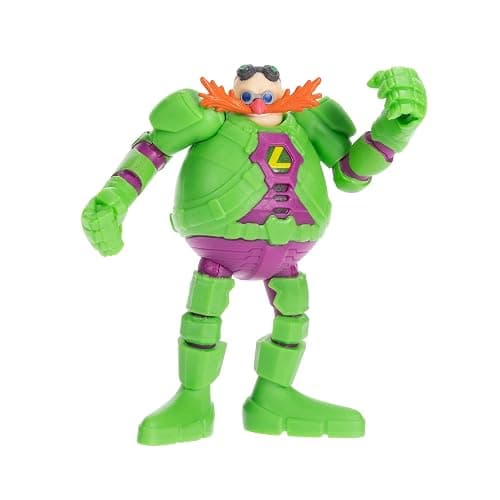 DC X Sonic Collectable 2.5 Inch Scale Action Figures Knuckles Silver Rouge Dr. Eggman Featuring Multiple Points of Articulation for Action-Packed Posing thumbnail 4