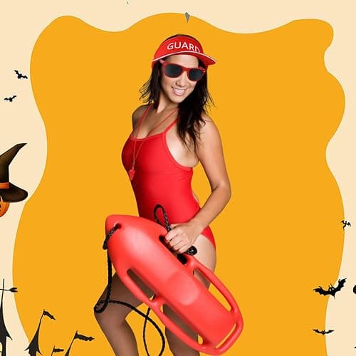 Matiniy 5 Pcs Guard Costume Set Include Guard Hat Sunglasses Fanny Pack Whistle with Lanyard for Men Women Party Dress Up thumbnail 7