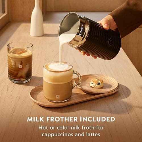 Nespresso Vertuo Pop+ Coffee and Espresso Maker by De'Longhi with Milk Frother, Candy Pink thumbnail 2