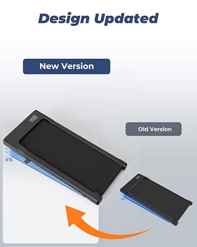 Superun Raceable 6% Incline Walking Pad with App Control, Under Desk Treadmill for Smart Devices MAX 12KM/H Foldable Treadmill, Max 136KG 159KG Suitable for Heavy People, Door to Door Delivery thumbnail 4