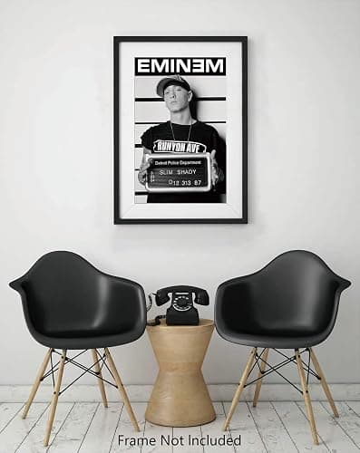 XIHOO Eminem (Mugshot) Poster Frameless Gift 12 x 18 inch(30cm x 46cm)-S-193… thumbnail 5