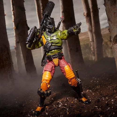 G.I. Joe Classified Series #155, Darklon, Collectible 6 Inch Action Figure with 6 Accessories | G.I. Joe Classified 6 Inch Action Figure Wave 21 - Darklon #155 thumbnail 2