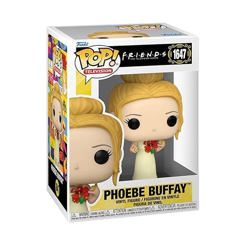 Funko POP TV: Friends – Phoebe Buffay - (Yellow Dress) - Collectable Vinyl Figure - Gift Idea - Official Merchandise - for Kids & Adults - TV Fans - Model Figure for Collectors and Display