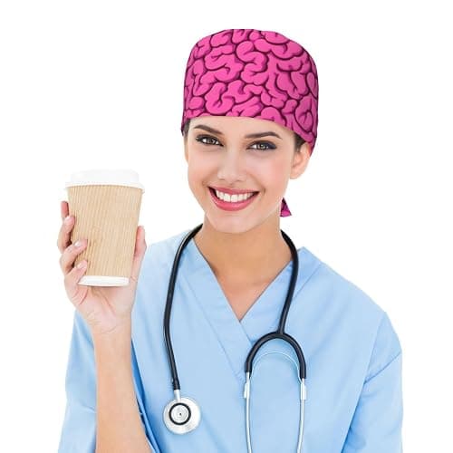 Working Cap Breathable Unisex Women Men Elastic Bandage Tie Back Hats Scrub Nursing Doctor Surgeon Cap thumbnail 7