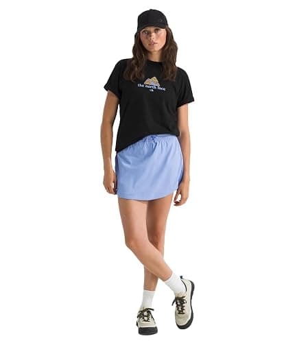 The North Face Women's Wildflower Mountain Short-Sleeve Tee - Casual Stylish Graphic T-Shirt, Relaxed Fit, Cotton Fabric thumbnail 2