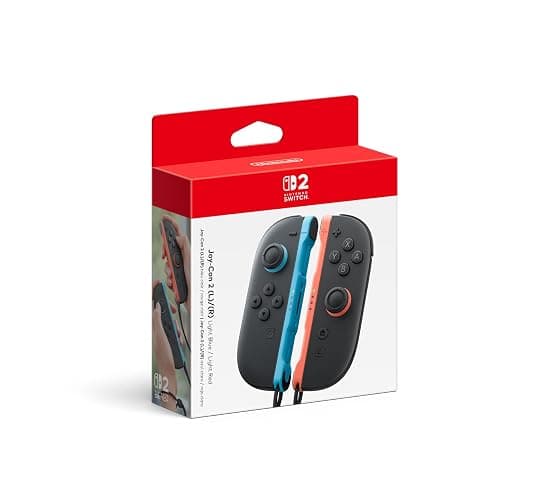 Nintendo Joy-Con 2 (L)/(R) Light Blue/Light Red - Image 1