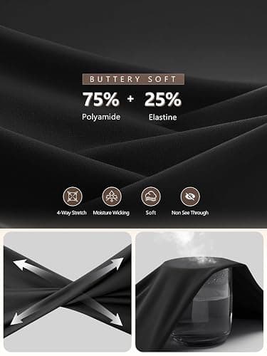 Straight Leg Leggings Women, Butt Lifting High Waisted Wide Leg Yoga Pants, No Front Seam Workout Gym Lounge Pants thumbnail 6