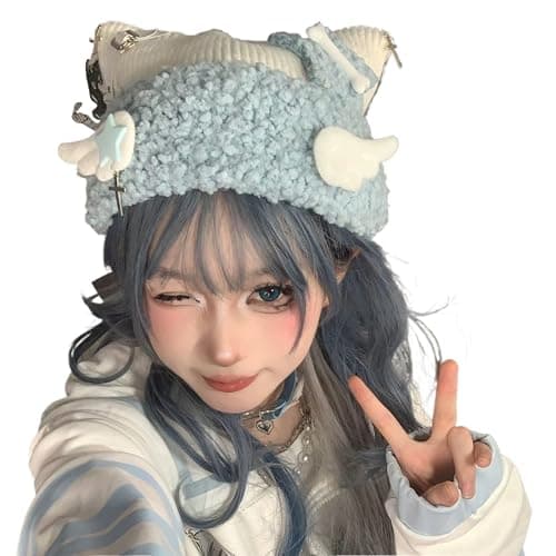 Zenrave Tenshi Kaiwai Accessories Jirai Kei Hat Cutecore Y2K Cute Tenshi Kawaii Jojifuku Harajuku Shoujo Outfit - Image 1