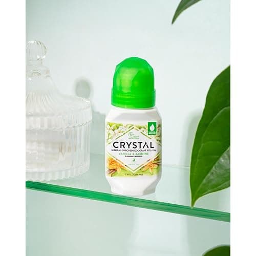 Crystal Mineral Deodorant Roll-On, Vanilla Jasmine, 2.25 fl oz thumbnail 4