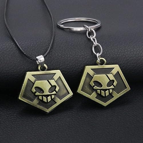 Kbtany Ichigo Soul Reaper License Keychain - Uryuu Quincy Cross Necklace & Bankai Zangetsu Charm - Anime Gift for Men Women thumbnail 4