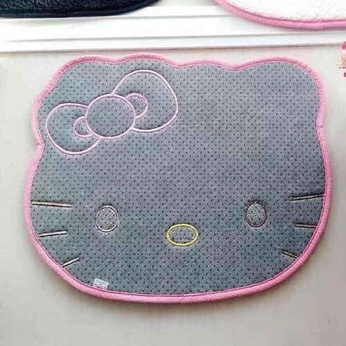 SOFPRO Area Rugs Kawaii Carpet Super Soft Area Rugs Cute Cartoon Kitten Face Pattern Bedroom Mats，Luxury Shaggy High Absorbent and Anti Slip thumbnail 8