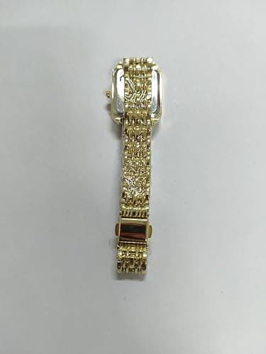 Lancardo Elegant Rectangular Womens Watch: Gold Silver Tone Stainless Steel Easy-Read Roman Numerals Quartz Dainty Wristwatch Perfect for Birthday thumbnail 12