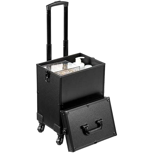 VEVOR Makeup Train Case Professional Makeup Storage Organizer Box Make Up Carrier for Women and Girls thumbnail 9