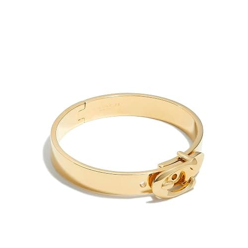 Coach Women's Signature C Buckle Bangle Bracelet - Image 1