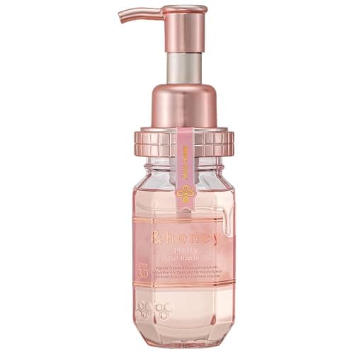 [Genuine Product] &honey Melty Moist Repair Hair Oil 100mL/3.38 Oz Sulfate-Free Moisturizing Hair Oil to help Tame Frizz and Waves Unique Blend of Honeys Argan Oil Frizzy Hair Japanese (1, Oil) - Image 1