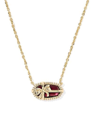 Kendra Scott Elisa Bow Short Pendant Necklace, Fashion Jewelry for Women - Image 1
