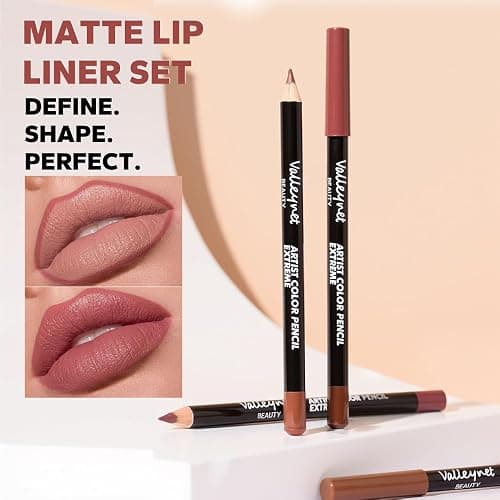 BestLand 12-Color Lip Liner Set – Matte Lip Pencils for Ombre & Gradient Lips, Long-Lasting, Smudge-Proof, Hydrating Lip Liner Kit for Korean Makeup, Nude, Berry & Brown Shades thumbnail 7