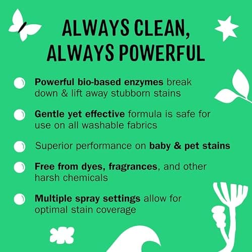 Molly's Suds Stain Remover Spray | Gentle Yet Powerful, Great for Baby & Pet Stains | Clean, Simple Ingredients (Fragrance Free) (3 Fl Oz (Pack of 1)) thumbnail 2