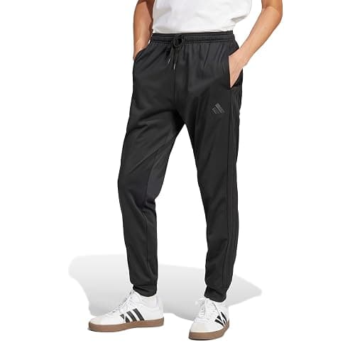 adidas Men's 3-Stripes Tricot Tapered Track Pants - Image 1