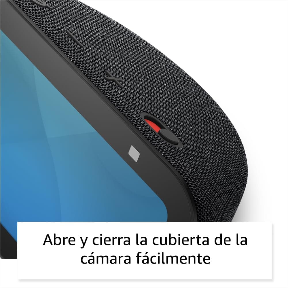 Amazon Echo Show 5 (modelo más reciente), Pantalla inteligente con graves más profundos y sonido más claro, Negro, con el Acceso Anticipado de Alexa+ thumbnail 7