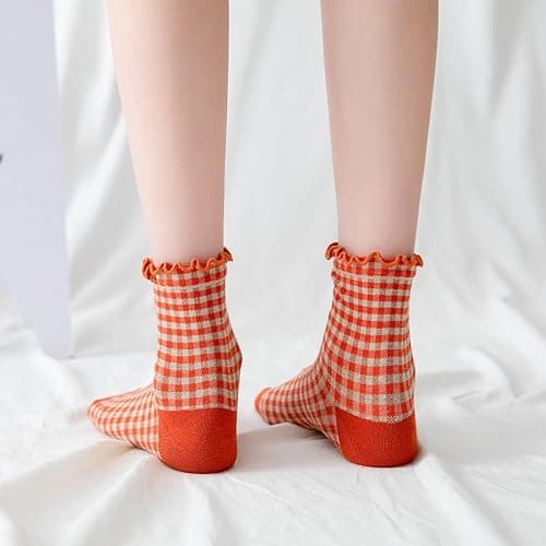 MeganJDesigns Athletic Socks for Women and Girls Cute Cotton Sock thumbnail 5