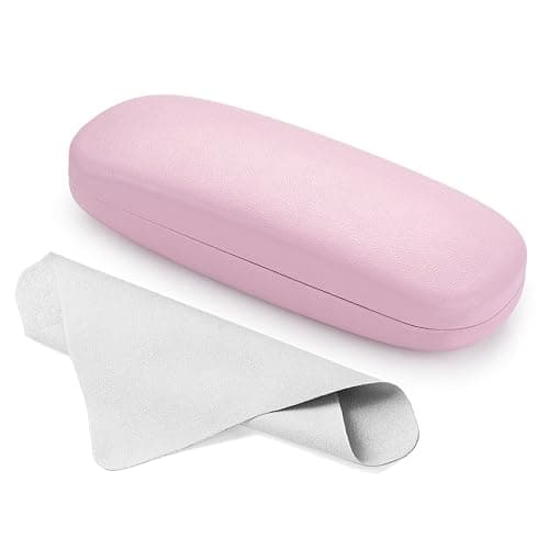 Marvolia Glasses Case Hard Shell - PU Leather Eyeglass Cases Eyeglasses Case for Sunglasses Eye Glasses Cases - Image 1