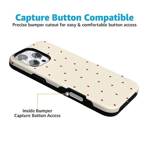 Casely iPhone 16 Pro Max Case | Be Mine | Tiny Hearts | Compatible with MagSafe | Bold Protective Case Design thumbnail 3