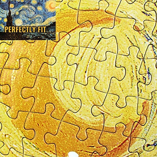 BEIWO Puzzle-Starry Night by Vincent Van Gogh Jigsaw Puzzles, 1000 Piece Puzzles for Adults and Kids (Starry Night, Square-1000 Pieces) thumbnail 6