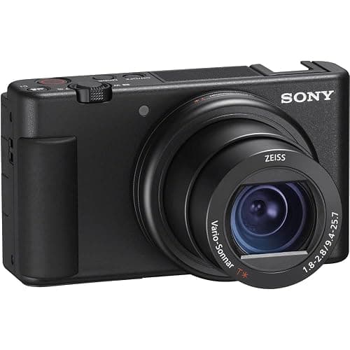 Sony ZV-1 Digital Camera (Black) (DCZV1/B) + 64GB Memory Card + Card Reader + Deluxe Soft Bag + Flex Tripod + Memory Wallet + Cleaning Kit (Renewed) thumbnail 6