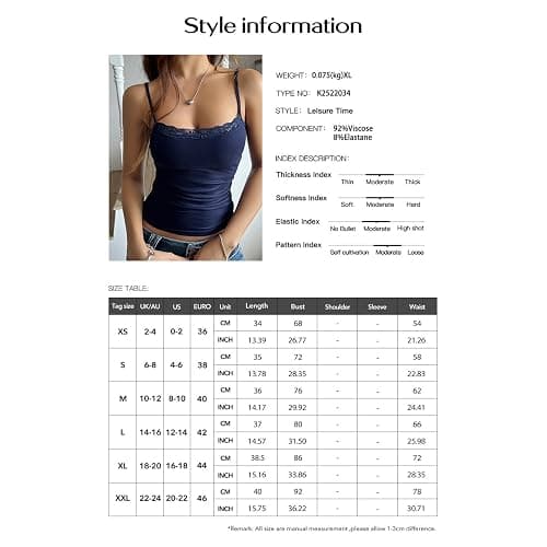 Crop Tops Damen Sexy, Tank Tops Teenager Mädchen Spaghetti Trägertop Ärmellose Sporttop Lässig Blusetops Einfarbige Damentop Schulterfrei Trägershirt Leichte Untertops Sommer Crop Y2K Camisole thumbnail 3