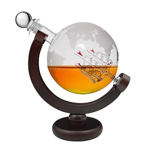 Whiskey Globe Decanter