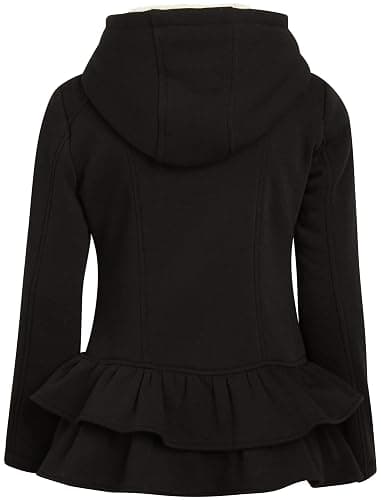 URBAN REPUBLIC Girls Winter Coat - Insulated Winter Jacket Zip Up Hooded Sherpa Jacket Kids Outerwear Coats (4-16) thumbnail 6