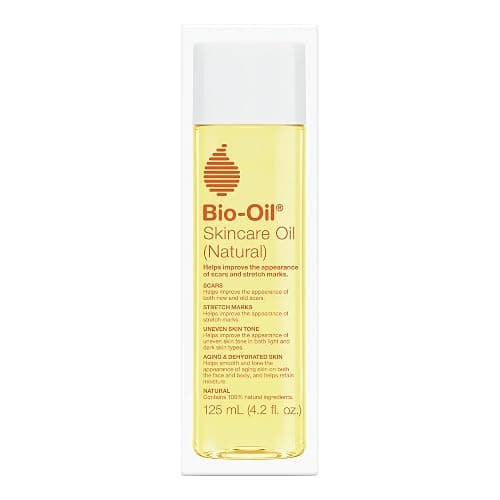 Bio-Oil Natural Skincare Oil, Serum for Scars and Stretch Marks, Face and Body Moisturizer for Dry Skin, Hair Oil, For All Skin Types, 4.2 Oz - Image 1