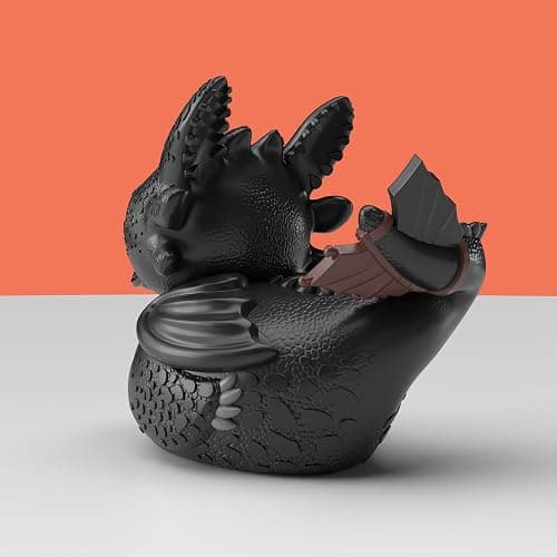 TUBBZ Mini: How to Train Your Dragon - Toothless Cosplaying Rubber Duck Vinyl Figure thumbnail 4
