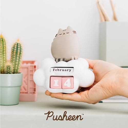Grupo Erik Perpetual Calendar - Pusheen Merchandise | Desk Calendar, Home Office Desk Accessories, Home Decor Accessories | Pusheen Gifts For Cat Lovers thumbnail 2