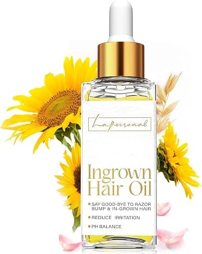 Olio Trattamento Peli Incarniti 40ml, LA.PERSONAL Siero Post Depilazione, Idratante & levigante, Olio Dopobarba per gambe, zona bikini, ascelle, Oil Corpo ridurre protuberanze rasatura e irritante - Image 1