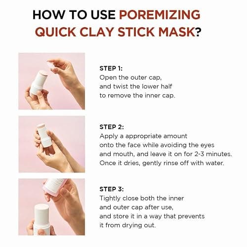 SKIN1004 Madagascar Centella Poremizing Quick Clay Stick Mask 27g Y thumbnail 4