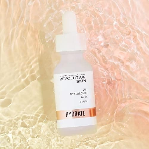 Revolution Beauty London Skincare Hyaluronic Acid Serum, Plumps, Softens and Hydrates Skin, 2% Solution, Lightweight Face Fragrance Free, 30 ml thumbnail 4