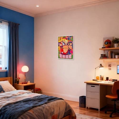 Unframed J-jk Poster Manga Cover Canvas Wall Art Print for Bedroom Dorm Playroom Living Room Wall Decor 8x12 Inch B thumbnail 3