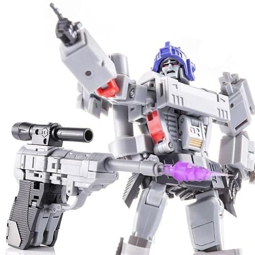 JWDSSIN Robot Toys, Action Figure Toy 5.11 Inches Model with Accessories | 2 Modes Deformed Toy, wepon accessories, flexible joints, for kids boys and girls 6+ - Image 1