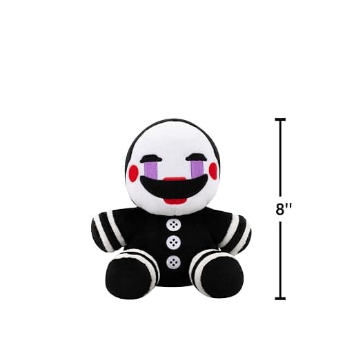 Jazwares Five Nights at Freddy’s The Puppet Plush - 8-Inch Stuffie with Soft Material and Glow-in-The-Dark Eyes thumbnail 2