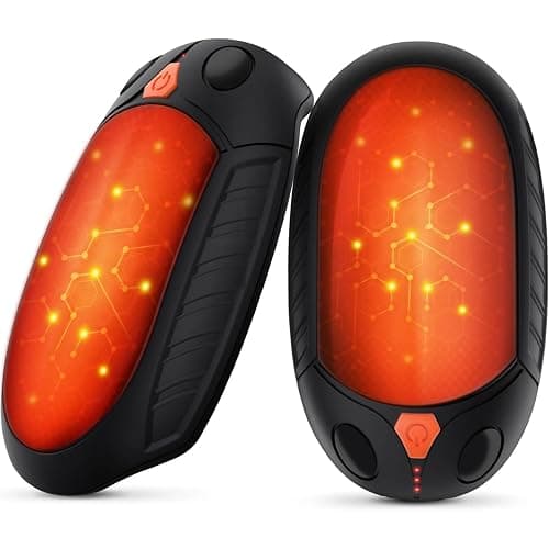 Classic Hand Warmers Rechargeable 2 Pack, AI Temperature Control Pocket Size Electric Handwarmers, Quick Charge Portable Hand Warmer Great Gift for Christmas Outdoors, Hunting, Golf, Camping - Image 1