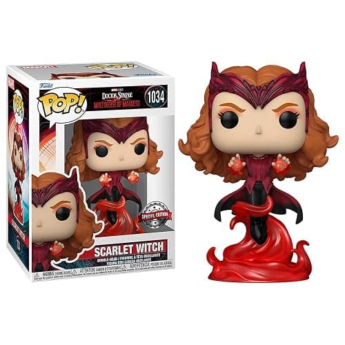 POP Funko In Stock Marvel: Doctor Strange in the Multiverse of Madness - Scarlet Witch Floating (Special Edition Exclusive) thumbnail 2