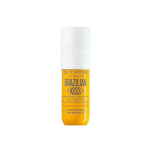 Sol de Janeiro Brazilian Kiss Hydrating Lip Butter Balm | Vanilla Lip Balm | Vegan Formula - Image 1