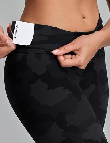 HeyNuts Pure&Plain x Workout Pro Leggings 25'', Medium Plus Support, Compression 7/8 Workout Pants thumbnail 4