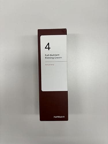 numbuzin No.4 Cream | Full-Nutrient Firming Cream | Skin Elasticity, Wrinkle Care, Anti-aging, Deeply Nourishing, Hydration | Red Ginseng, Panthenol, Niacinamide, Bifida | 2.02 fl. oz. thumbnail 2