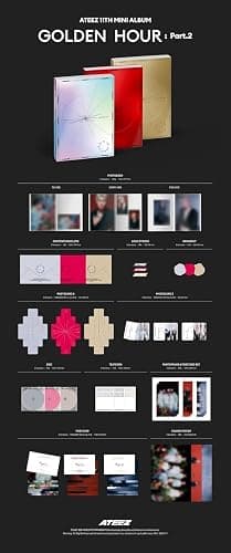 ATEEZ GOLDEN HOUR : Part.2 11th Mini Album Photobook Ver (FOR Ver.) thumbnail 6