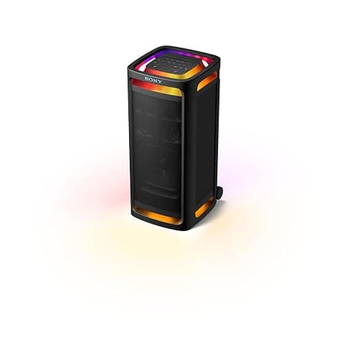 Sony ULT TOWER 9AC - Ultimate Bluetooth Party Speaker, Mains Powered, 2 x ULT POWER SOUND modes, X-Balanced Speaker, 360 Lighting & Sound, Karaoke Inputs - Black - Image 1
