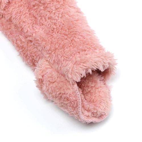 Newborn Baby Jumpsuit Hooded Fleece Rompers Long Sleeve Onesies Outwear Outfits thumbnail 5