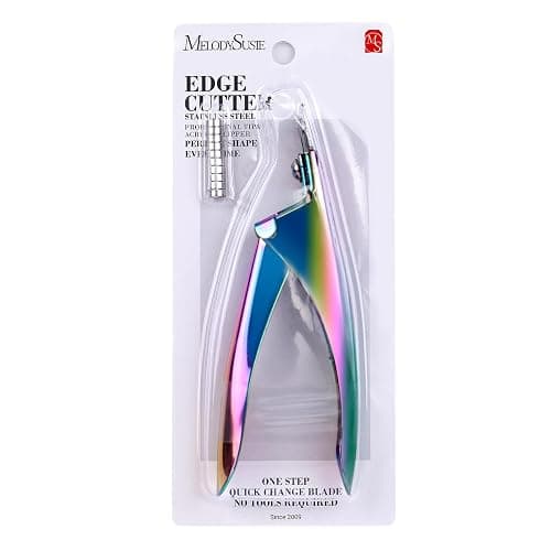 MelodySusie Nail Clippers Tip Cutters for Acrylic False Fake Gel Artificial Nails Rustproof Sharp Professional Manicure Pedicure Trimmer Nail Care Tools (Colorful, Small) thumbnail 7